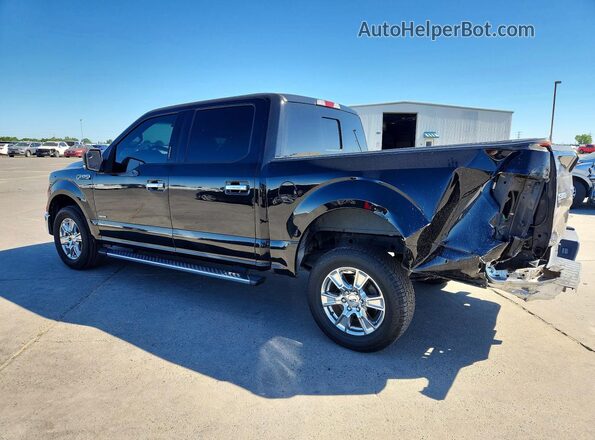 1FTEW1CP5GKF71937 2016 FORD F150 Black Задня ліва чверть