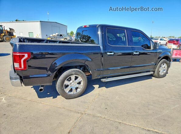1FTEW1CP5GKF71937 2016 FORD F150 Black Задня права чверть