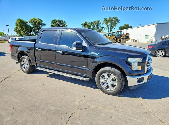 1FTEW1CP5GKF71937 2016 FORD F150 Black Передня права чверть