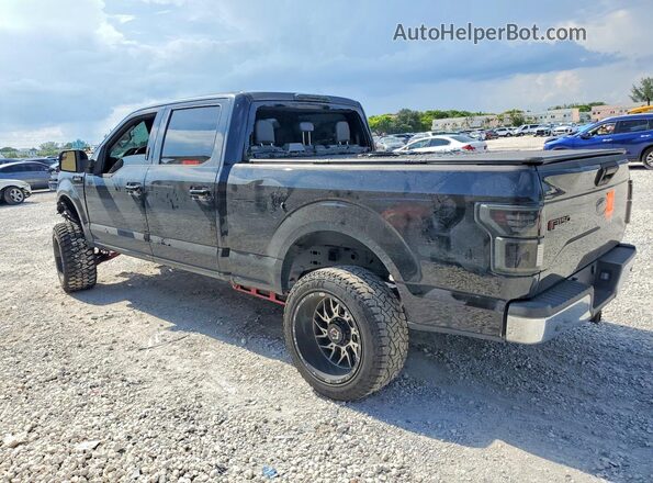 1FTEW1CP5HKE25121 2017 FORD F150 Черный Задняя левая четверть
