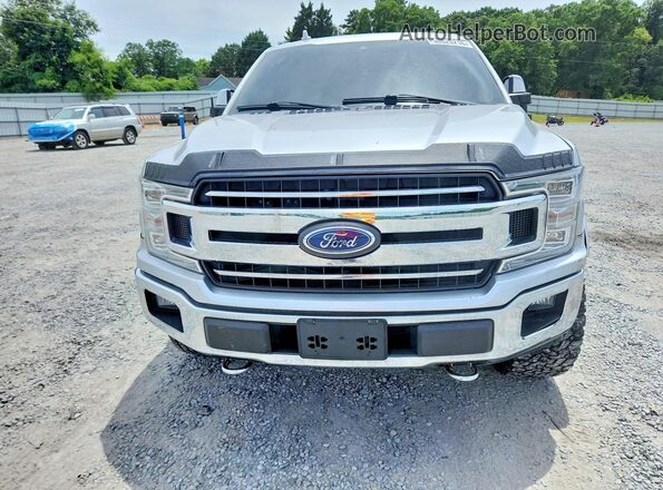 1FTEW1CP5JFE14313 2018 FORD F150 Gray Widok z przodu