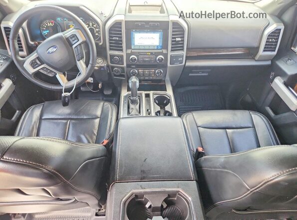1FTEW1CP5JFE14313 2018 FORD F150 Gray Widok deski rozdzielczej