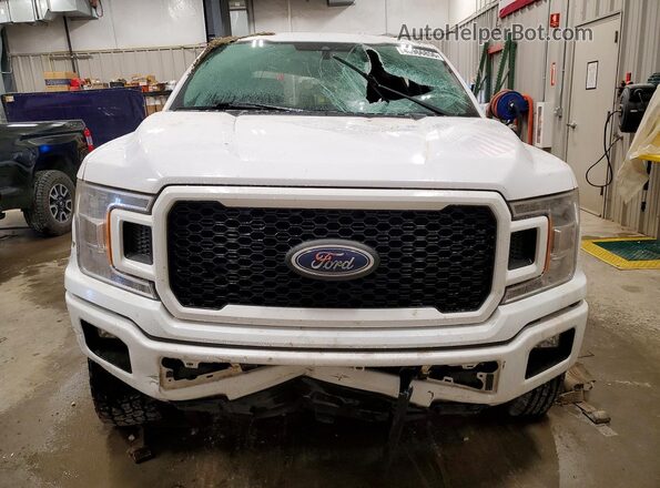 1FTEW1CP5KKC03699 2019 FORD F150 Белый Вид спереди