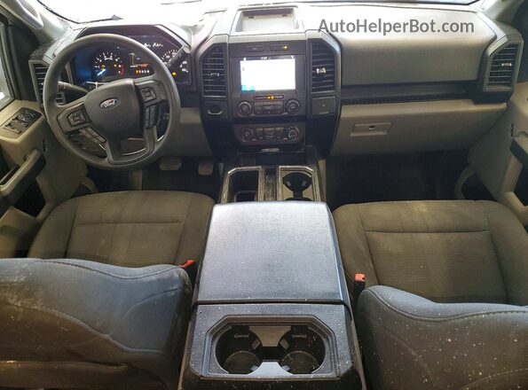 1FTEW1CP5KKC03699 2019 FORD F150 Белый Вид панели приборов