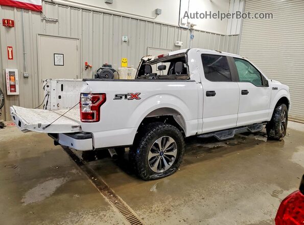 1FTEW1CP5KKC03699 2019 FORD F150 Белый Задняя правая четверть
