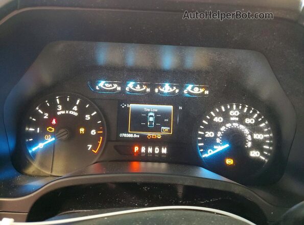 1FTEW1CP5KKC03699 2019 FORD F150 Белый Вид щитка приборов