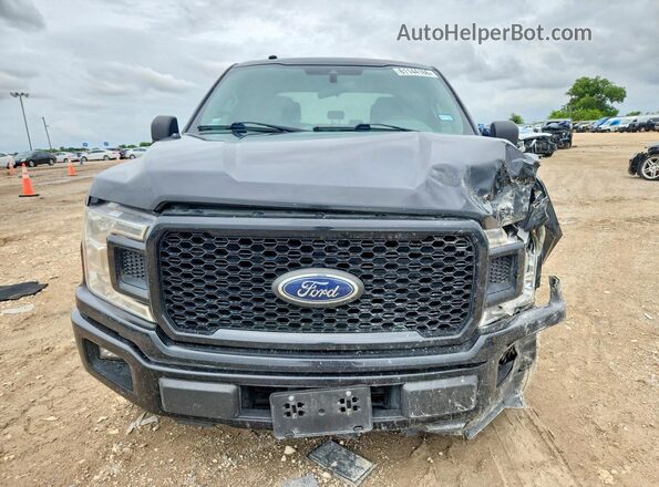 1FTEW1CP5KKC30207 2019 FORD F150 Black Front view