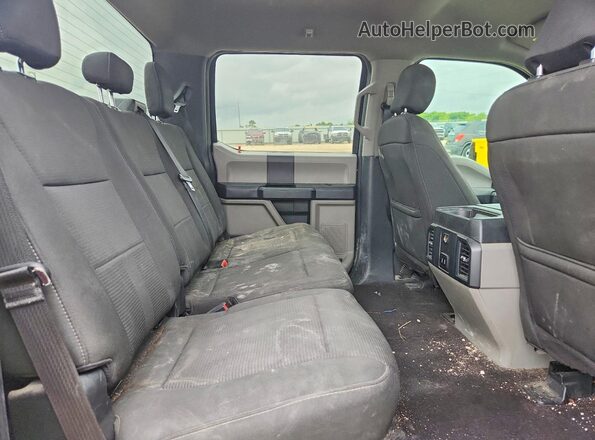 1FTEW1CP5KKC30207 2019 FORD F150 Black Rear seats view