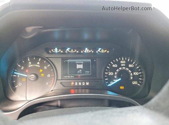 1FTEW1CP5KKD95867 2019 FORD F150 Silver Instrument cluster view