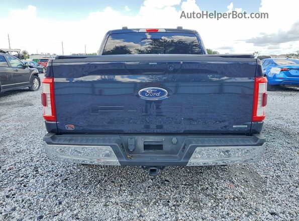 1FTEW1CP5MFA04731 2021 FORD F150 Blue უკანა ხედი