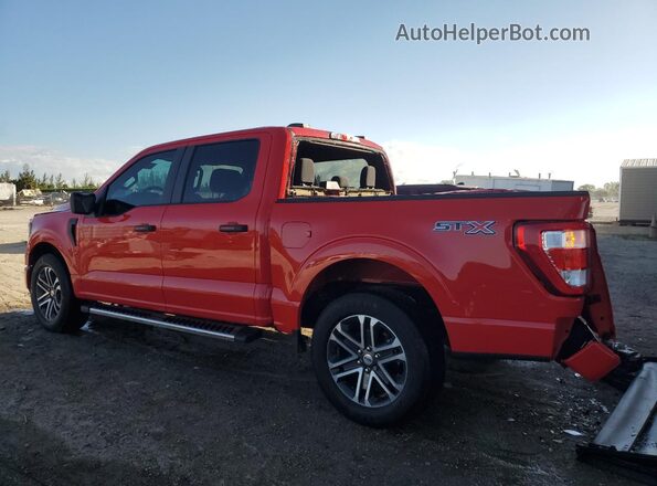 1FTEW1CP5PKD22327 2023 FORD F150 Red Rear left