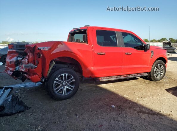 1FTEW1CP5PKD22327 2023 FORD F150 Red Rear right