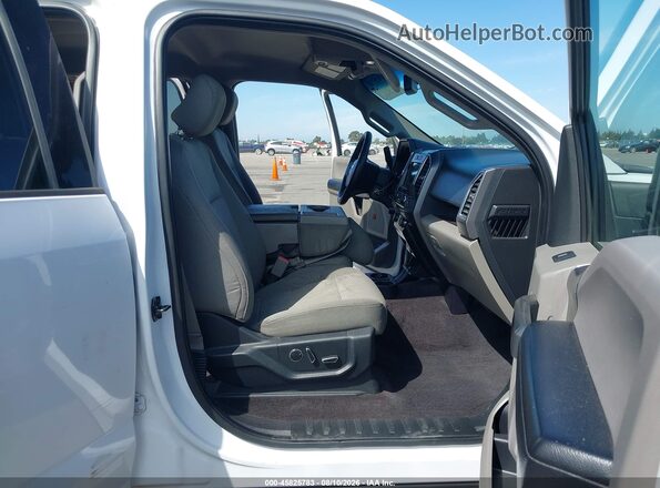 1FTEW1CP6GKE75170 2016 FORD F150 White Widok wnętrza z przodu