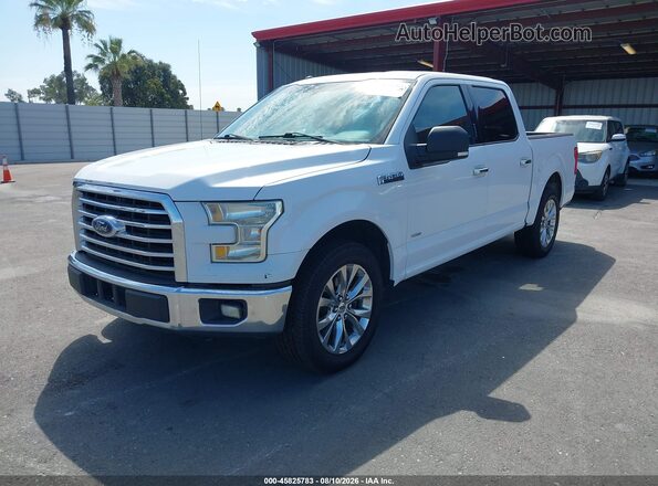 1FTEW1CP6GKE75170 2016 FORD F150 White Przód lewy