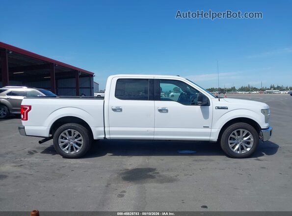 1FTEW1CP6GKE75170 2016 FORD F150 White Widok wnętrza z tyłu
