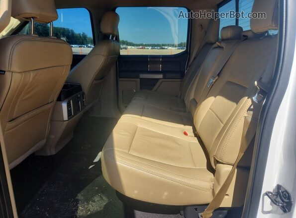 1FTEW1CP6GKF76113 2016 FORD F150 White Вид задніх сидінь