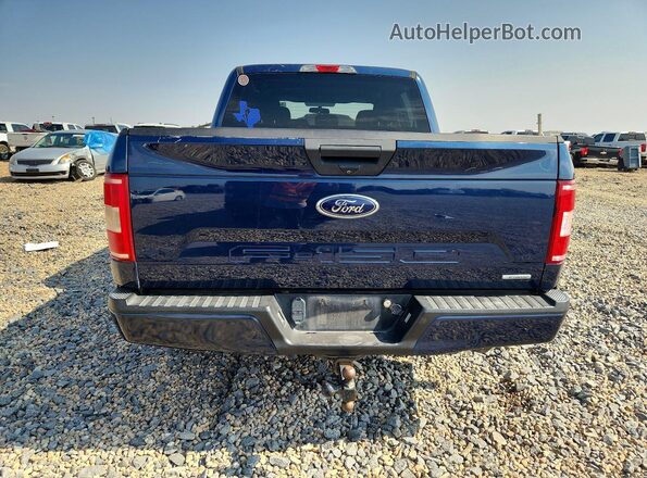 1FTEW1CP6JKC80225 2018 FORD F150 Blue Rear view