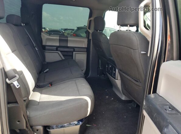 1FTEW1CP6JKD04278 2018 FORD F150 Black Widok tylnych siedzeń