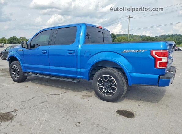 1FTEW1CP6KFA39307 2019 FORD F150 Синий Задняя левая четверть