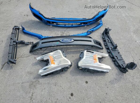 1FTEW1CP6KFA39307 2019 FORD F150 Синий Вид подкапотного пространства