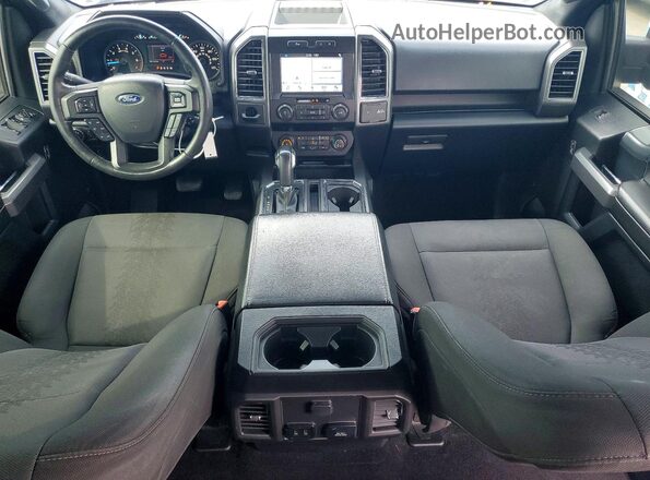 1FTEW1CP6KFA39307 2019 FORD F150 Синий Вид панели приборов