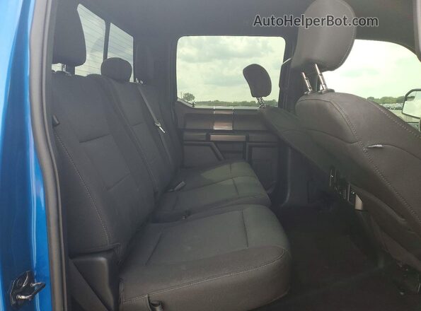 1FTEW1CP6KFA39307 2019 FORD F150 Синий Вид задних сидений