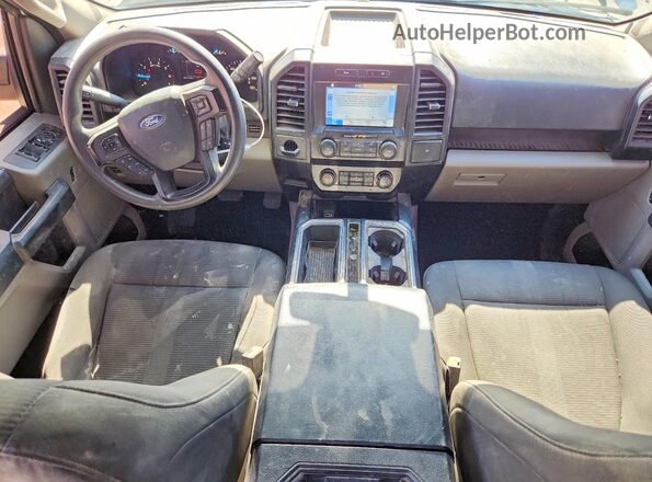 1FTEW1CP6KKC31222 2019 FORD F150 Silver Vista del salpicadero