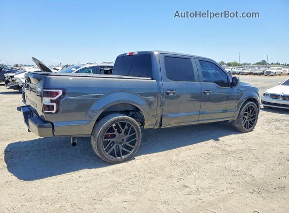 1FTEW1CP6KKD28632 2019 FORD F150 Gray უკანა მარჯვენა