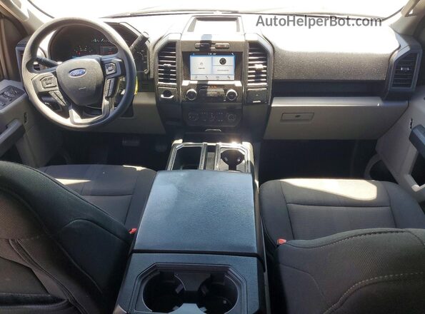 1FTEW1CP6KKD28632 2019 FORD F150 Gray წინა პანელის ხედი
