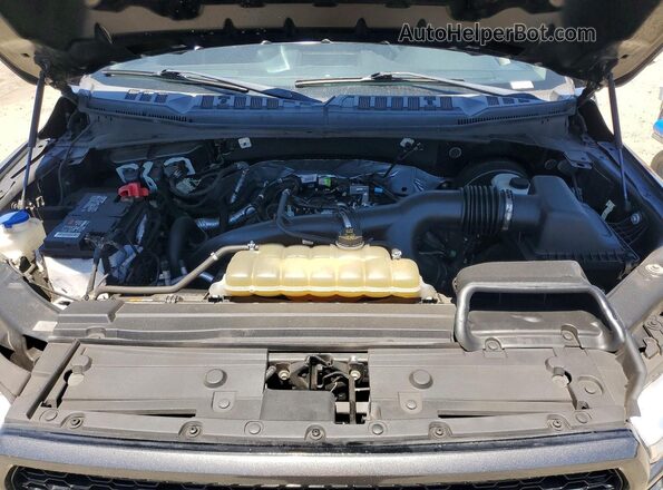 1FTEW1CP6KKD28632 2019 FORD F150 Gray უკანა სალონის ხედი