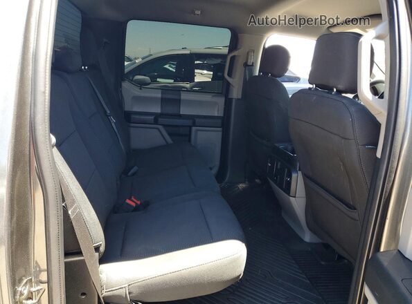 1FTEW1CP6KKD28632 2019 FORD F150 Gray უკანა სავარძლების ხედი