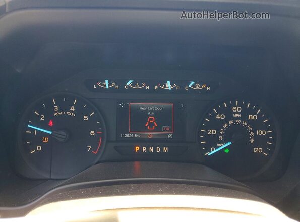1FTEW1CP6KKD28632 2019 FORD F150 Gray ხელსაწყოთა პანელის ხედი