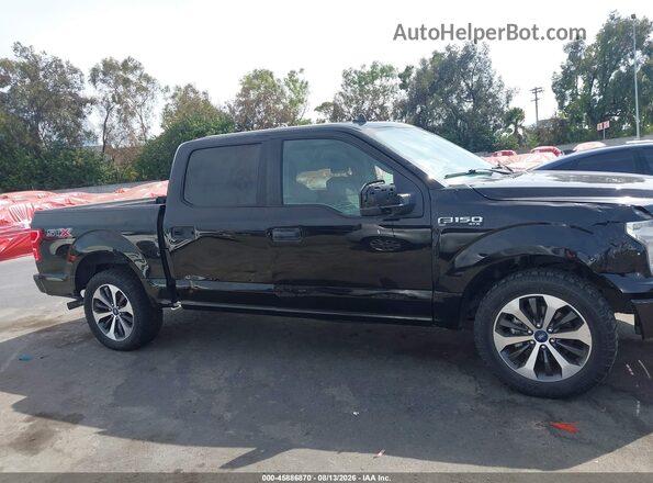 1FTEW1CP6LKE39439 2020 FORD F150 Черный Вид задней части салона