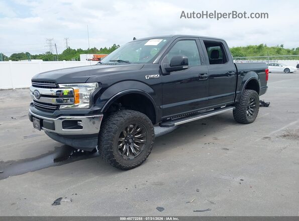 1FTEW1CP6LKE56175 2020 FORD F150 Black Передня ліва чверть