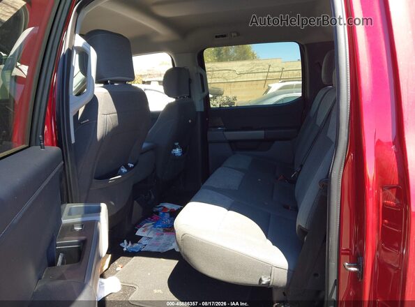 1FTEW1CP6MKE17880 2021 FORD F150 Red VIN კოდის სტიკერის ხედი