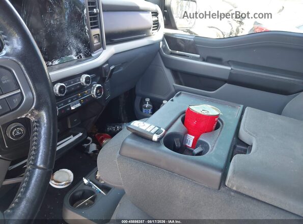 1FTEW1CP6MKE17880 2021 FORD F150 Red წინა პანელის ხედი