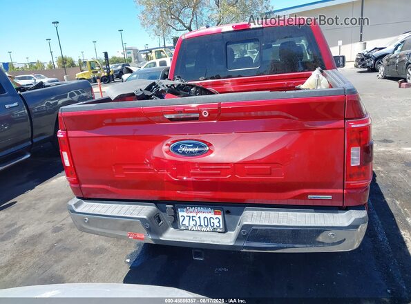 1FTEW1CP6MKE17880 2021 FORD F150 Red 