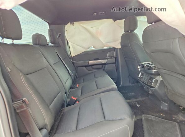 1FTEW1CP6MKE38437 2021 FORD F150 Серебряный Вид задних сидений