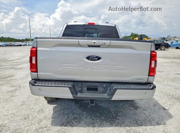 1FTEW1CP6NKD34418 2022 FORD F150 Gray უკანა ხედი