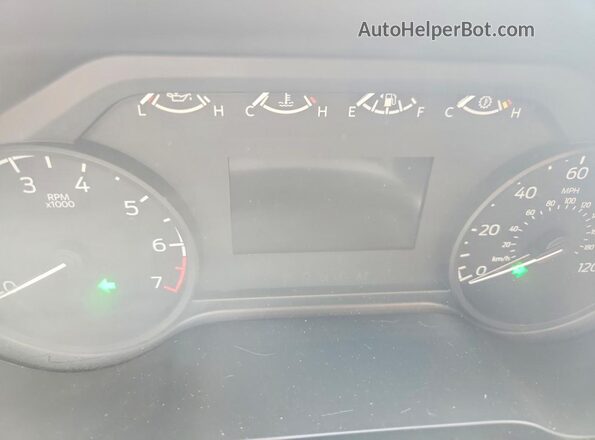 1FTEW1CP6PKF56377 2023 FORD F150 Gray Вид щитка приладів