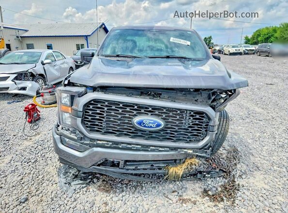 1FTEW1CP6PKF56377 2023 FORD F150 Gray Вид спереду