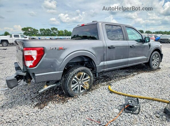 1FTEW1CP6PKF56377 2023 FORD F150 Gray Задня права чверть