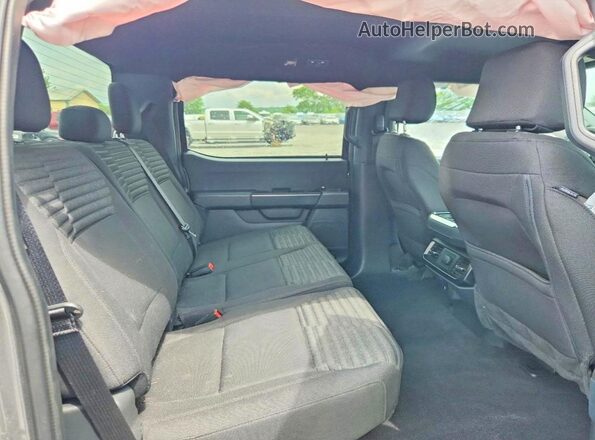 1FTEW1CP6PKF56377 2023 FORD F150 Gray Вид задніх сидінь