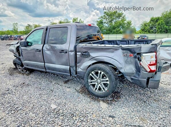 1FTEW1CP6PKF56377 2023 FORD F150 Gray Задня ліва чверть
