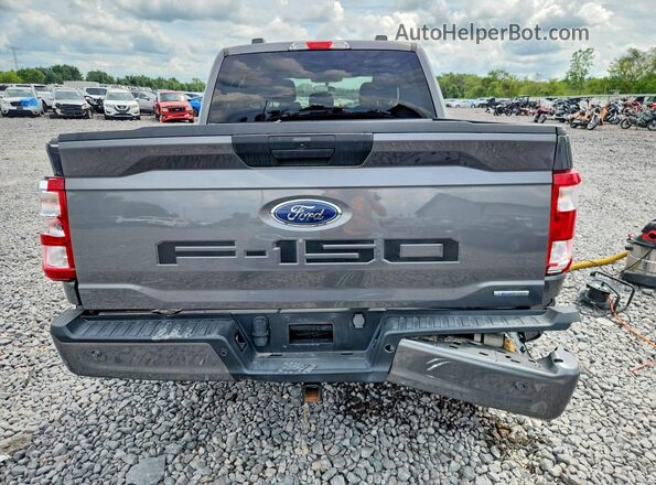 1FTEW1CP6PKF56377 2023 FORD F150 Gray Вид ззаду