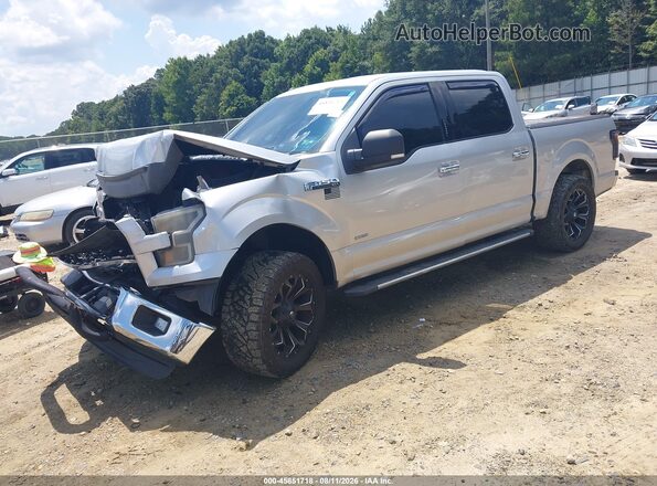 1FTEW1CP7GFC25560 2016 FORD F150 Silver Front left