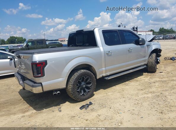 1FTEW1CP7GFC25560 2016 FORD F150 Silver Rear right