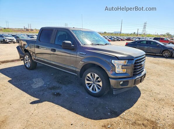 1FTEW1CP7HKC45333 2017 FORD F150 Charcoal Front right