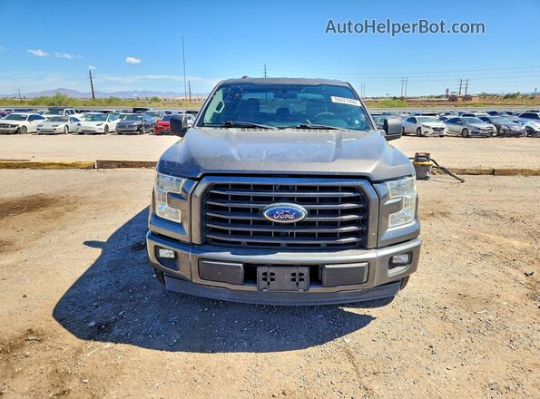 1FTEW1CP7HKC45333 2017 FORD F150 Charcoal Front view