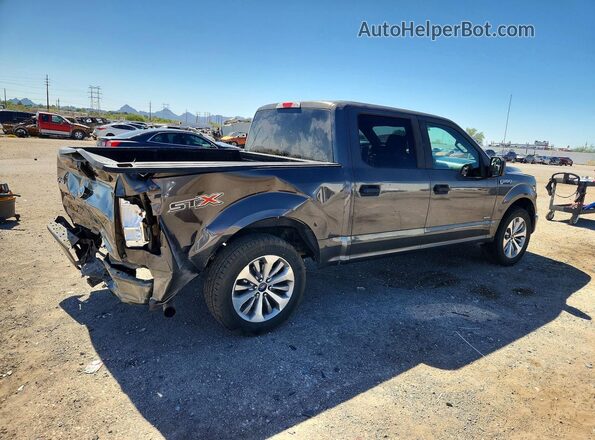 1FTEW1CP7HKC45333 2017 FORD F150 Charcoal Rear right